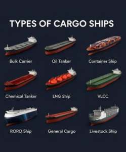 Ship Types And Cargo Handling