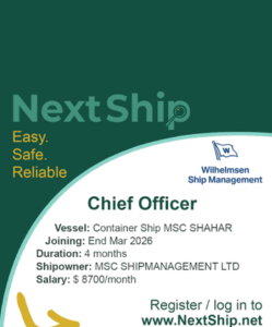 Master & Chief Officer